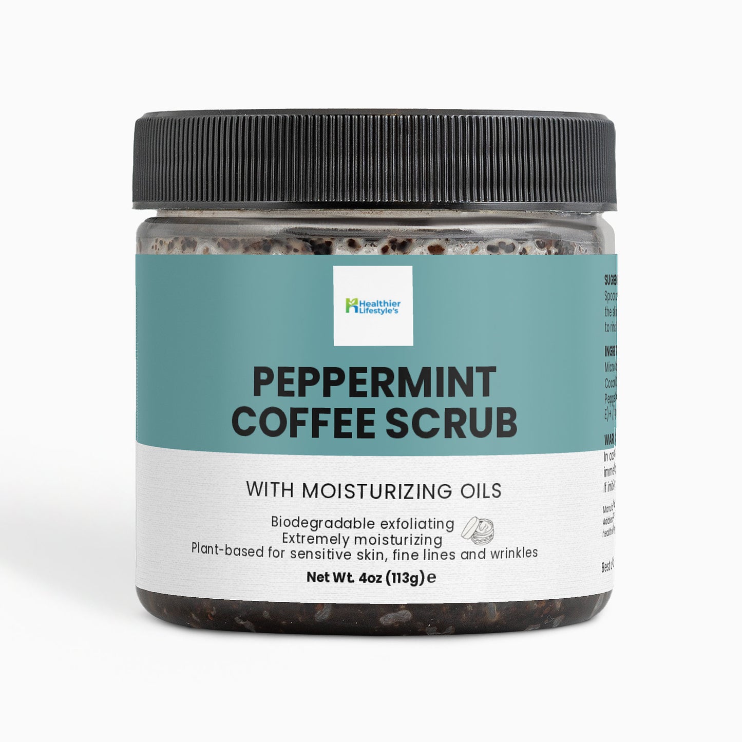Peppermint Coffee Scrub