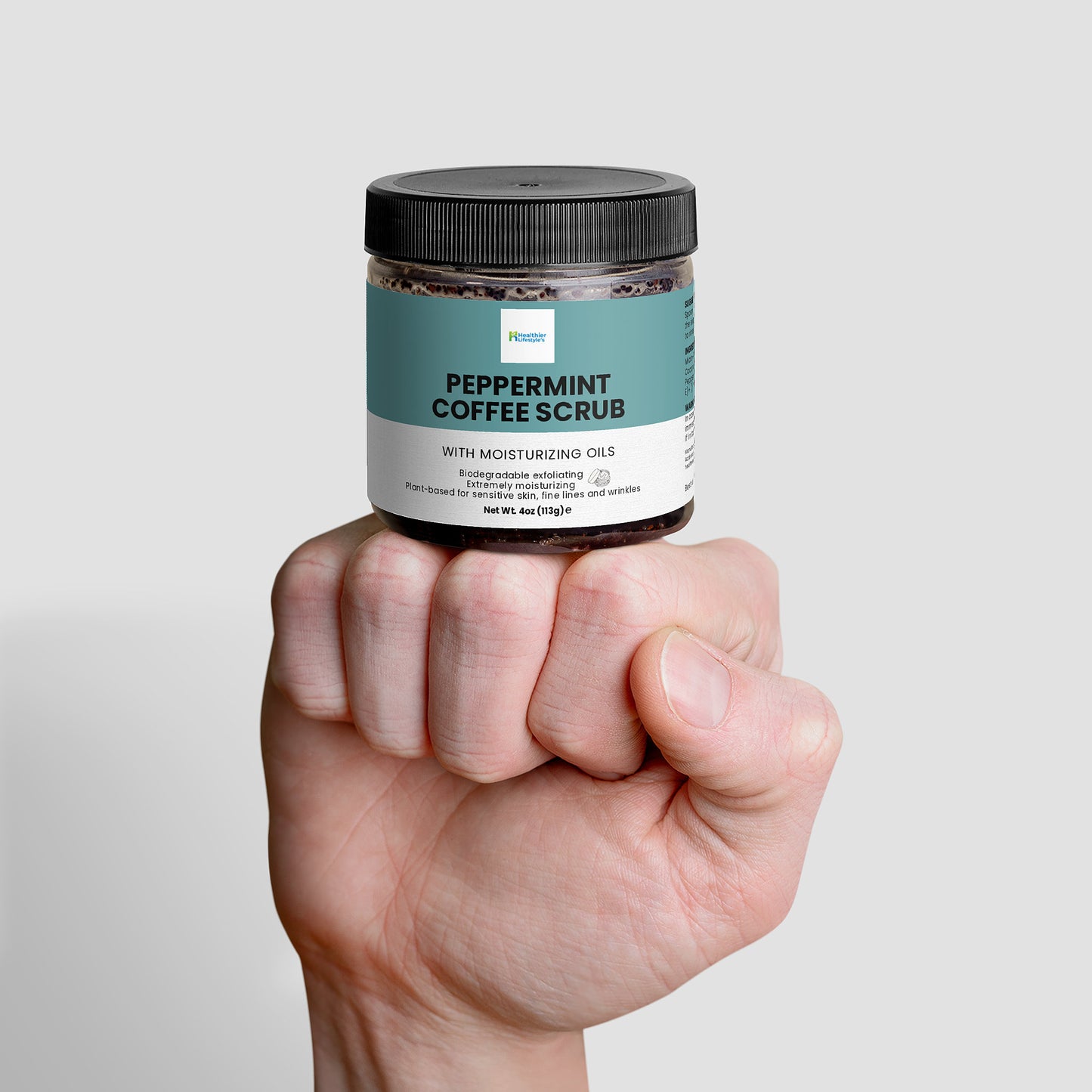 Peppermint Coffee Scrub