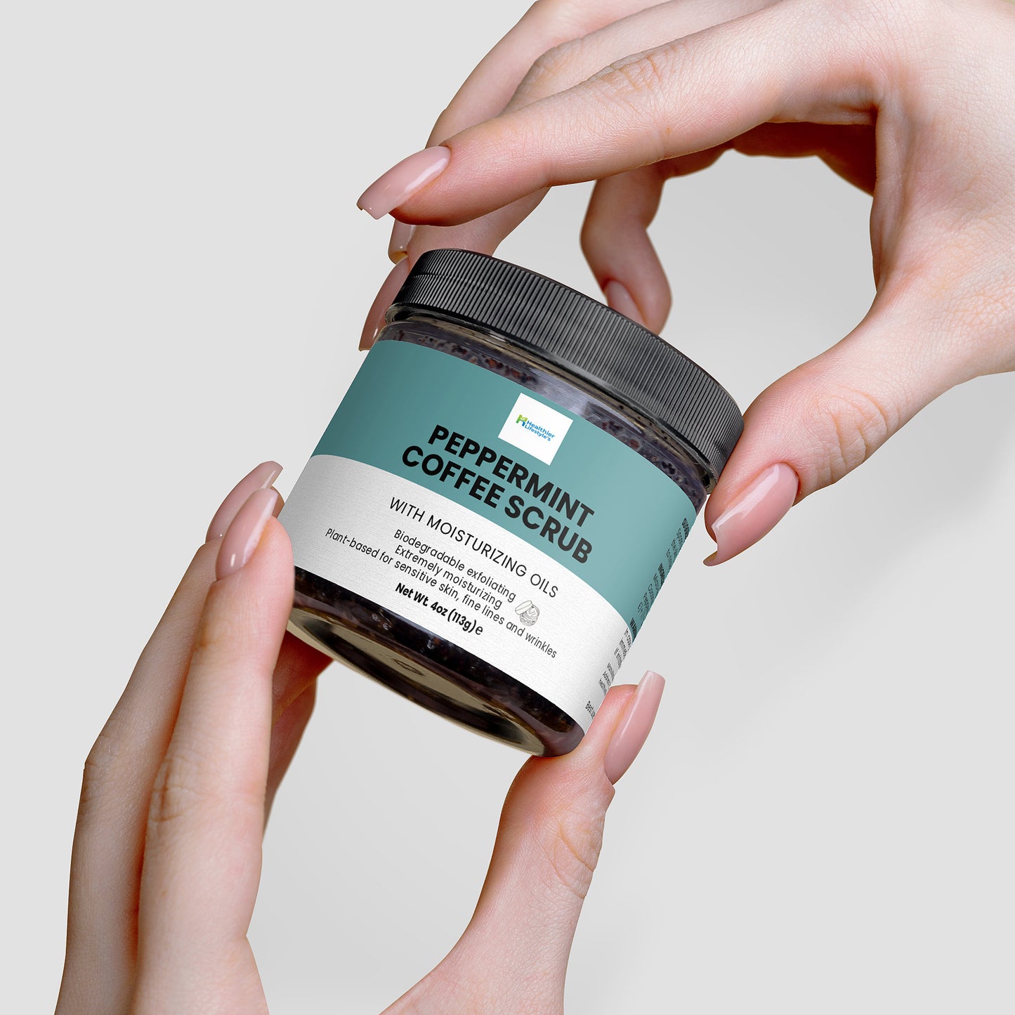 Peppermint Coffee Scrub