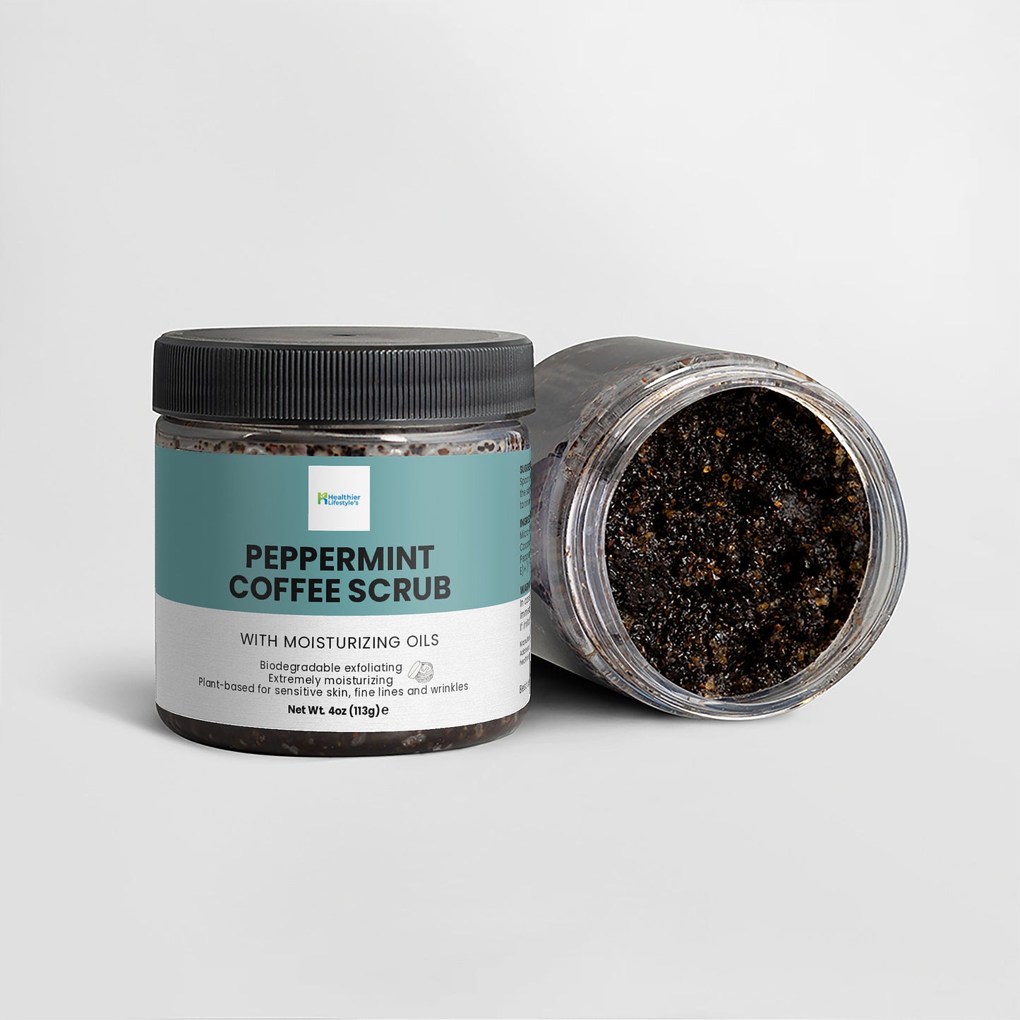 Peppermint Coffee Scrub