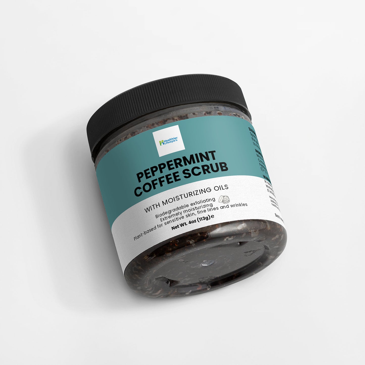 Peppermint Coffee Scrub