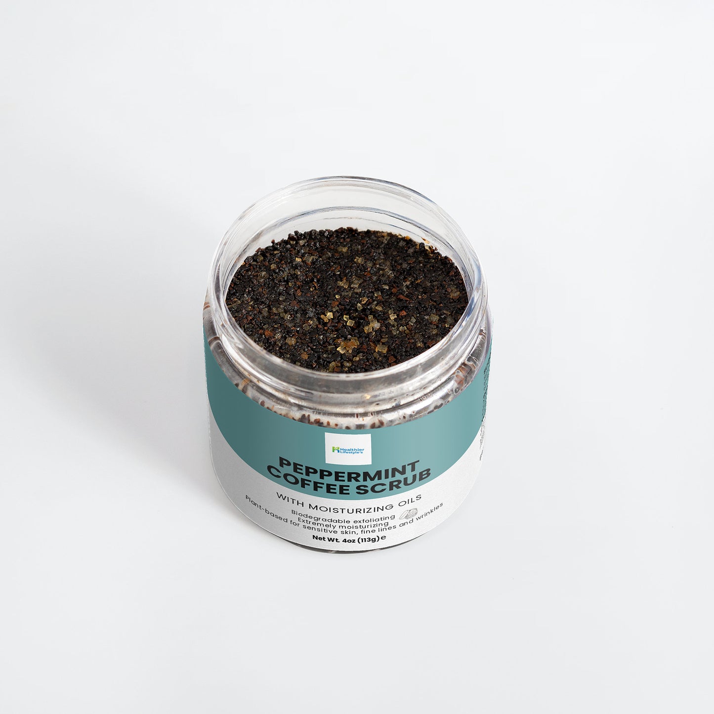 Peppermint Coffee Scrub
